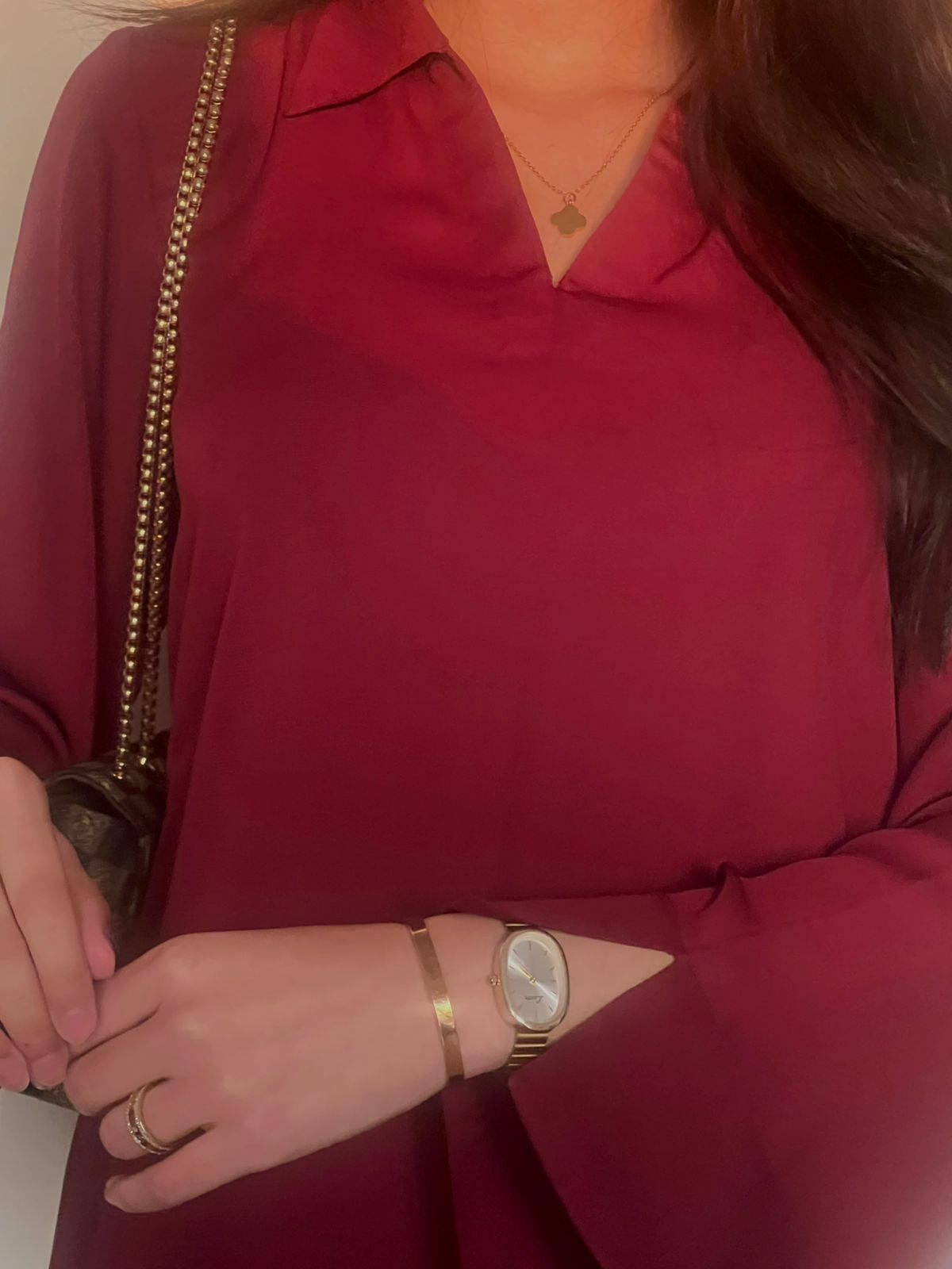 2 Piece Plain Georgette Set