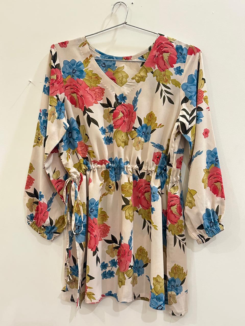 2 Piece Printed Georgette Co Ord Set