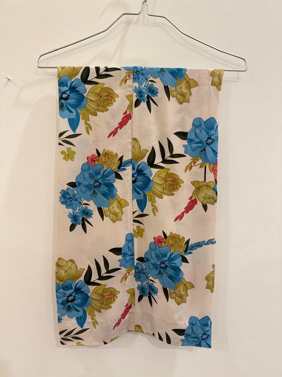 2 Piece Printed Georgette Co Ord Set